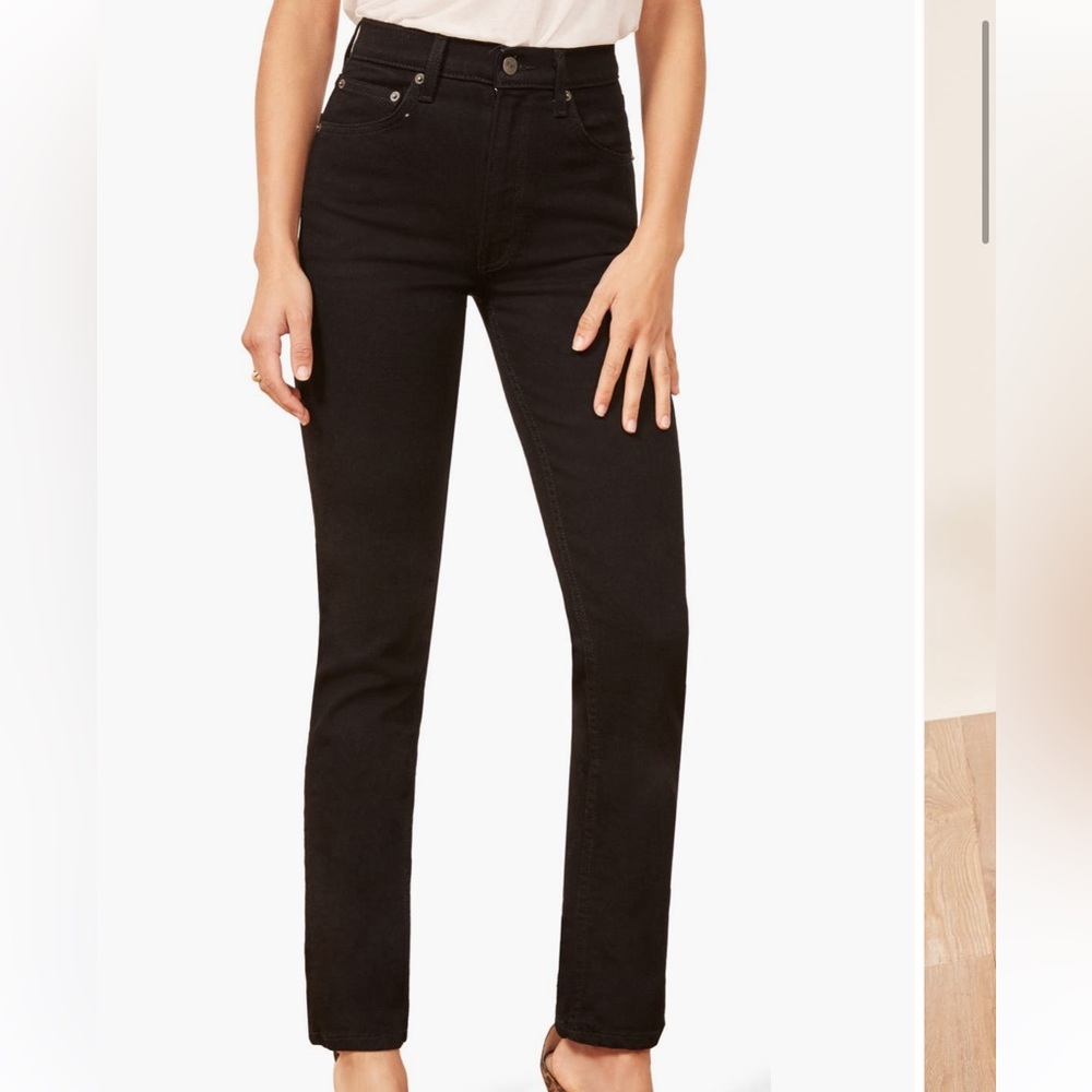Liza Ultra High Rise Straight Jeans